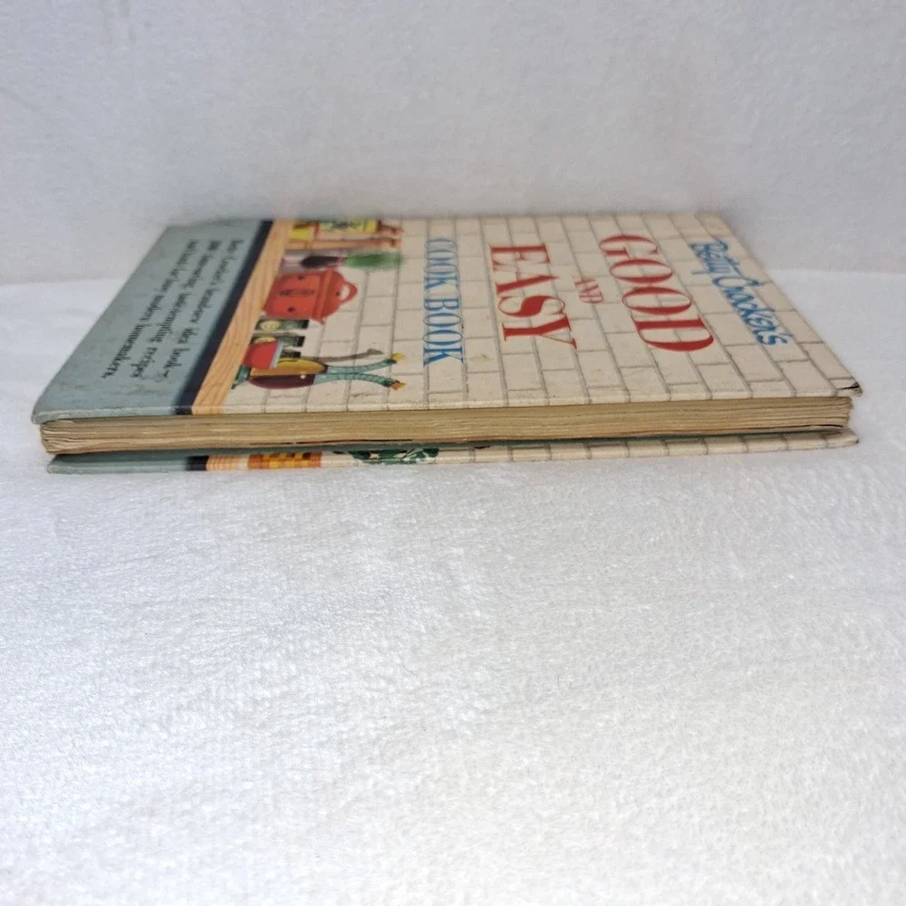 Vtg Betty Crocker's Good and Easy Cookbook 1954 1st Edition 3rd Printing Wire